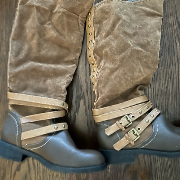 Women’s boots brown size 8 - Picture 1 of 5